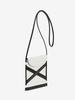 Alexander McQueen Crossbody Messenger Bag - Ivory/Black - Thumbnail 4