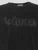 Alexander McQueen Short Sleeve T-Shirt - Black - Thumbnail 4