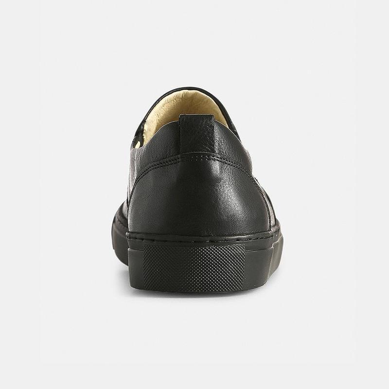 Shoe the Bear Adam Leather Slip-on shoes - black