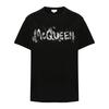 Alexander McQueen Short Sleeve T-Shirt - Black - Thumbnail 1