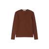 Lemaire Rib Long Sleeve Top - Brunette - Thumbnail 1