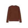 Lemaire Rib Long Sleeve Top - Brunette - Thumbnail 2