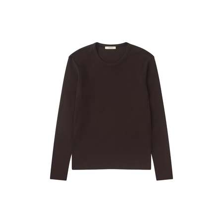 【送料&関税込】Lemaire Long-sleeved Crewneck T-shirt LEMAIRE crew-neck long-sleeve T-shirt | Grey | FARFETCH