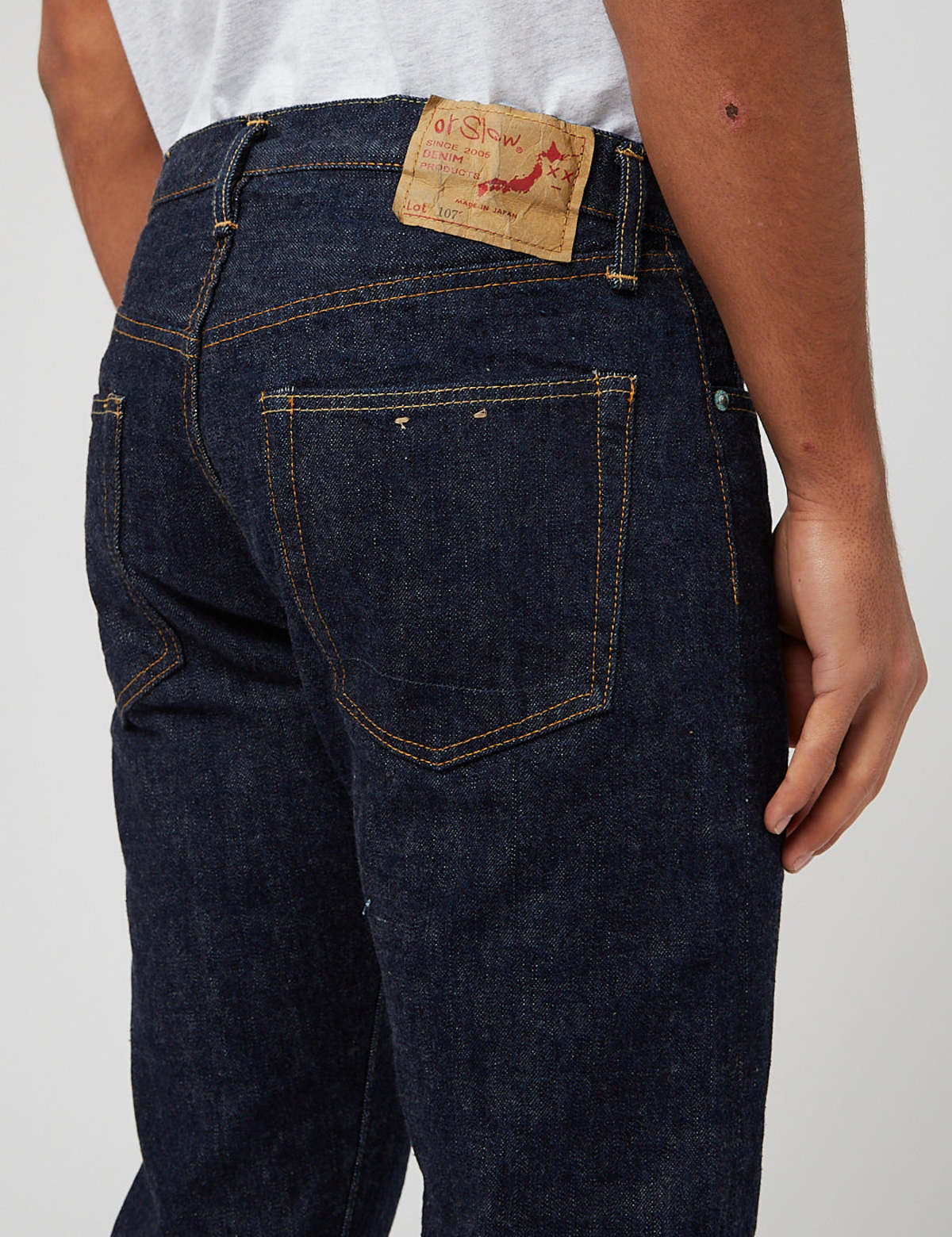 orSlow 107 Ivy League Slim Jean - One Wash - Image 7 of 7