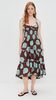 Free People Adriel Sleeveless Midi Dress - Nutmeg Combo - Thumbnail 2