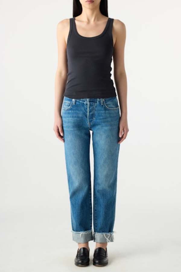 amo denim Camryn Straight Leg Jeans - Magnetic