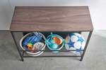 Yamazaki Home Entryway Storage Organizer & Bench - Steel + Wood - Thumbnail 15