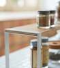 Yamazaki Home Single-Tier Riser - White - Thumbnail 7