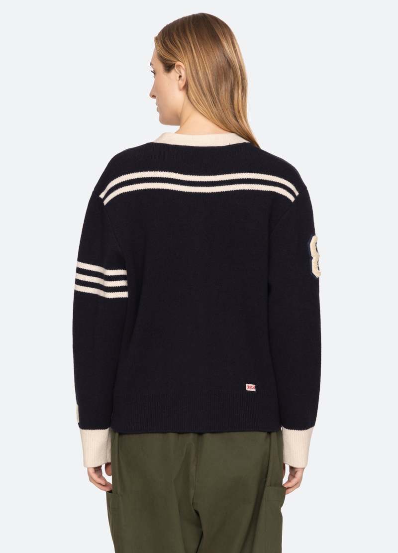 Sea NY Arther Cardigan - Navy
