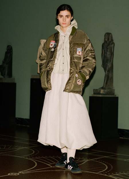 ボトムスその他 [NICEGHOSTCLUB]FFATS CHECK BALLOON LAYERED SKIRT PANTS_CHA ffats check balloon layered skirt pants[charcoal