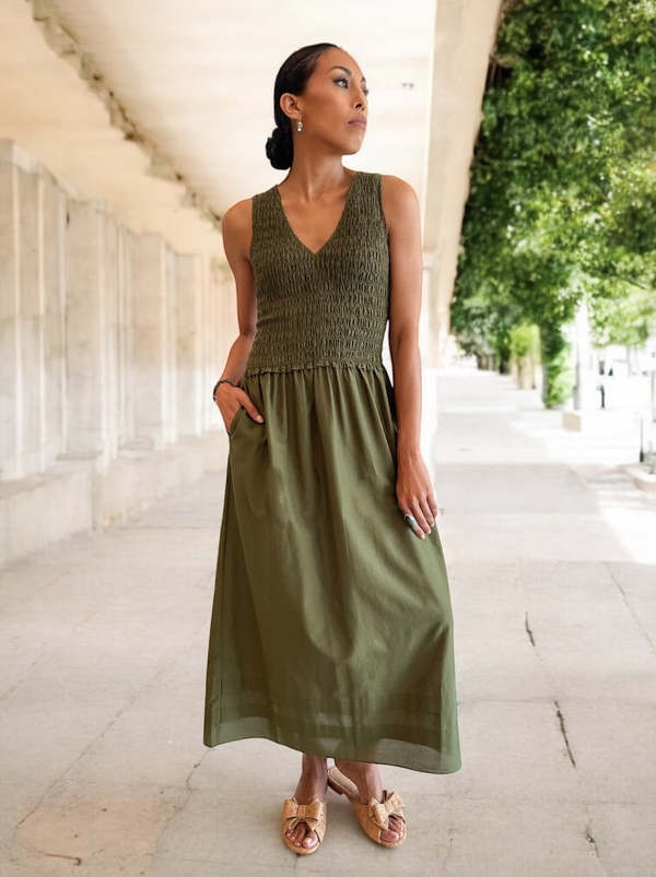 GO SILK Go Smocked Up Dress | Garmentory