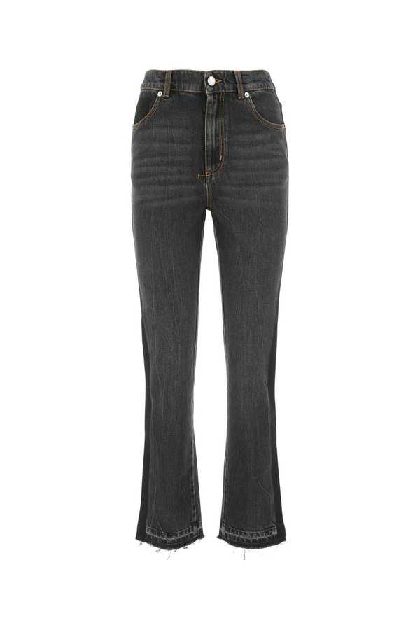 Alexander McQueen Black Denim Jeans - Black