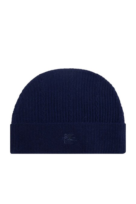 【送料&関税込】Etro Logo Embroidered Knitted Beanie Etro Logo Embroidered Knitted Beanie - ShopStyle Hats