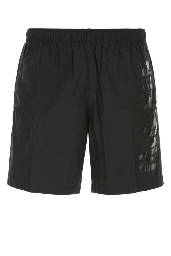 Alexander McQueen Black Nylon Swimming Shorts - 1060