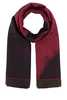 Alexander McQueen Printed Twill Foulard - Bordeaux Blue - Thumbnail 1