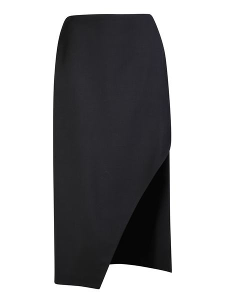 Alexander McQueen Tarpaulin Pencil Skirt - Black | Garmentory