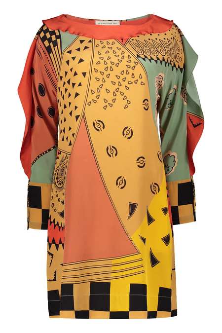 Etro Viscose Dress With Multicolor Print Dress - Multicolor