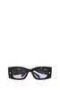 Alexander McQueen Multicolor Acetate Sunglasses - Havana/Violet - Thumbnail 2