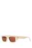Alexander McQueen Acetate Sunglasses - Ivory - Thumbnail 1