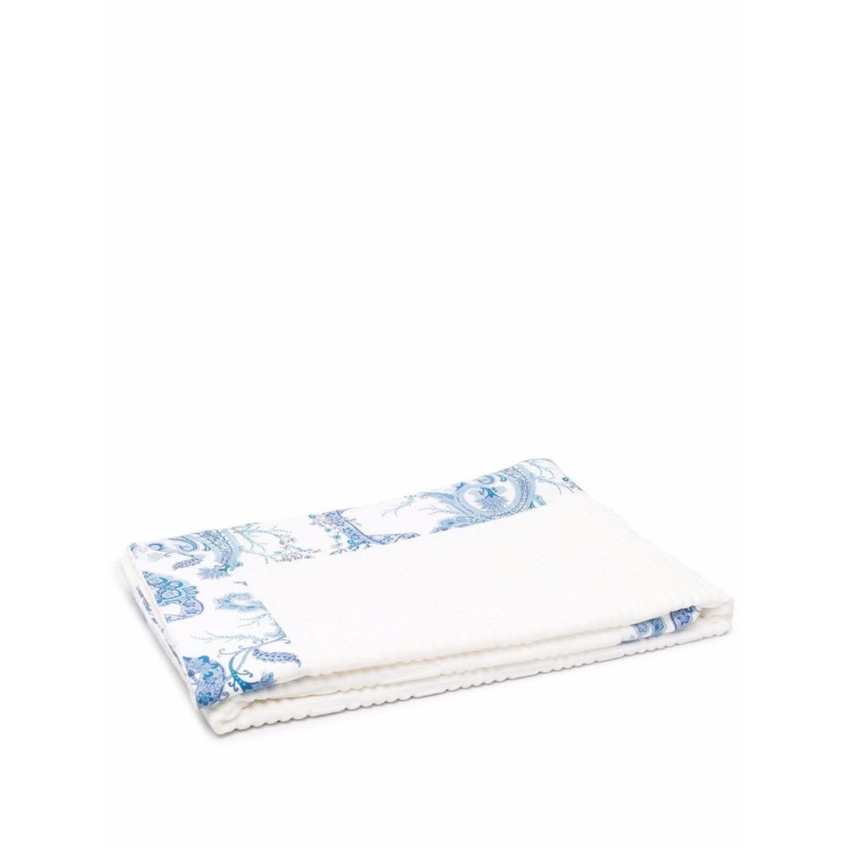 Etro Beach Towel - White/Blue - Image 1 of 2
