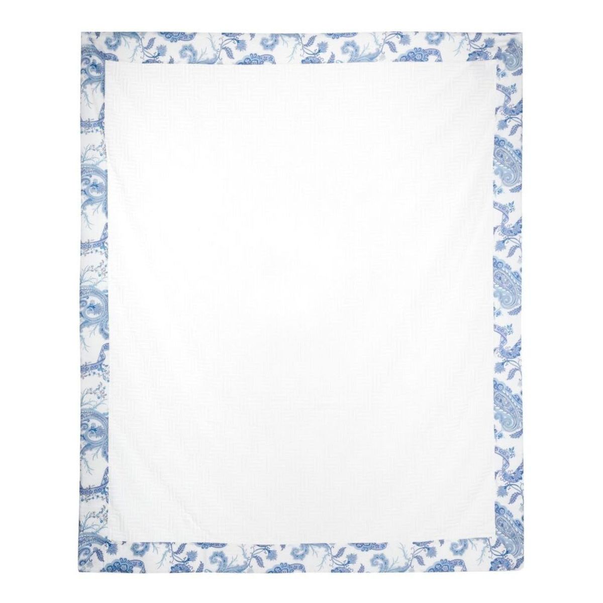 Etro Beach Towel - White/Blue - Image 2 of 2