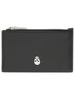 Alexander McQueen Skull Card Holder - Black - Thumbnail 1