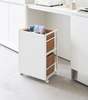 Yamazaki Home Two-Tier Hideaway Storage Cart - Thumbnail 3