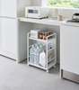 Yamazaki Home Two-Tier Hideaway Storage Cart - Thumbnail 4