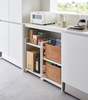 Yamazaki Home Two-Tier Hideaway Storage Cart - Thumbnail 7