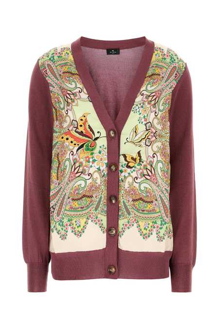 【送料&関税込】Etro Multicolor Wool Cardigan Etro Multicolor Wool Cardigan - Blue | Garmentory