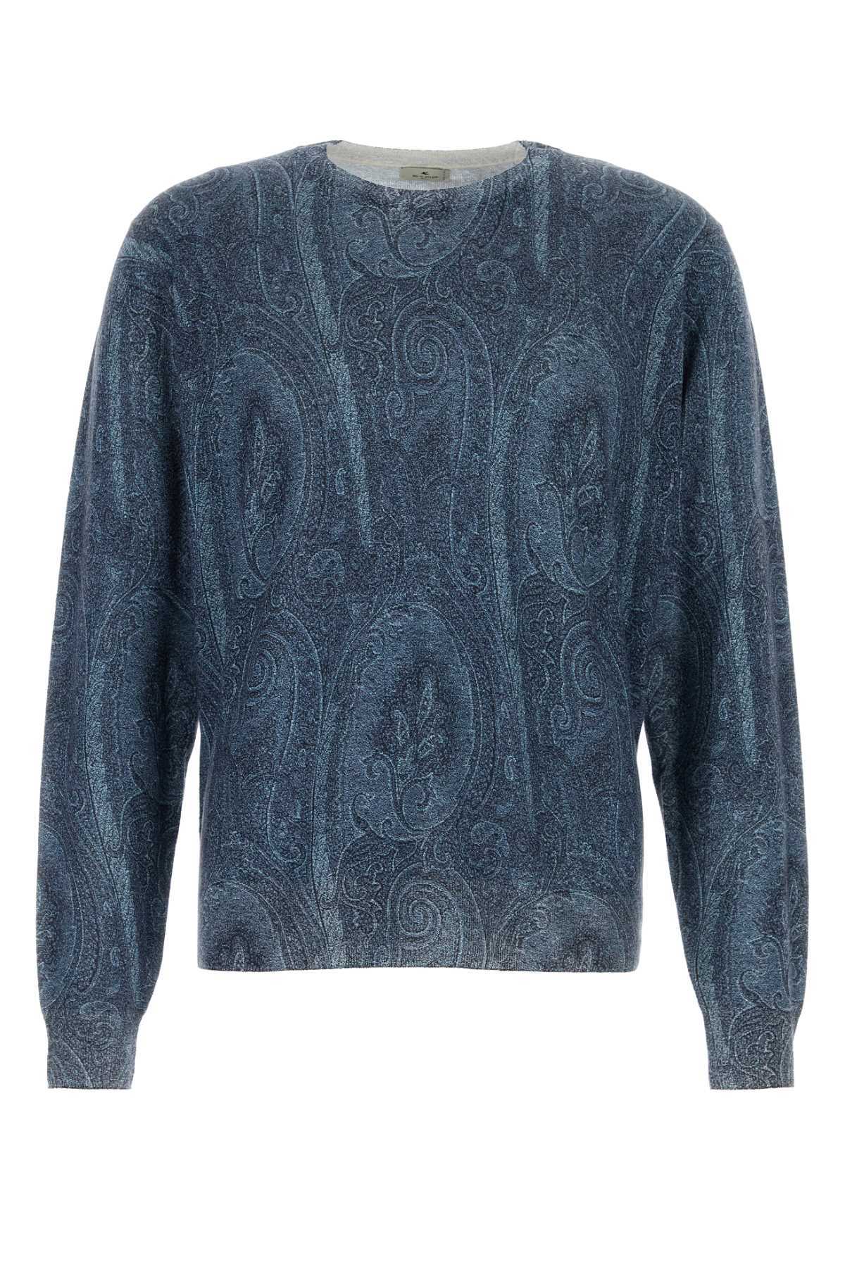 Etro Embroidered Silk Blend Sweater - X0883 - Image 1 of 2