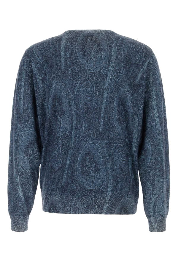 Etro Embroidered Silk Blend Sweater - X0883