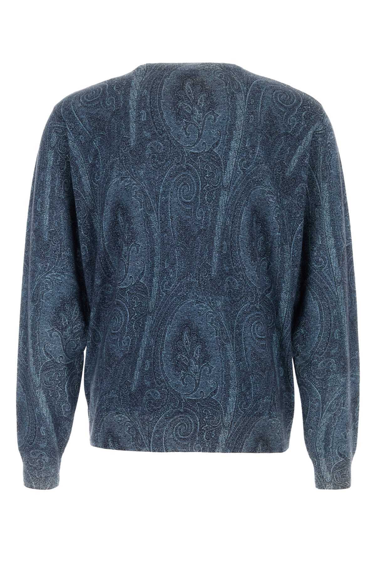 Etro Embroidered Silk Blend Sweater - X0883 - Image 2 of 2