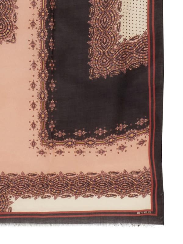 Etro Scarf With Print Scarf - Multicolour