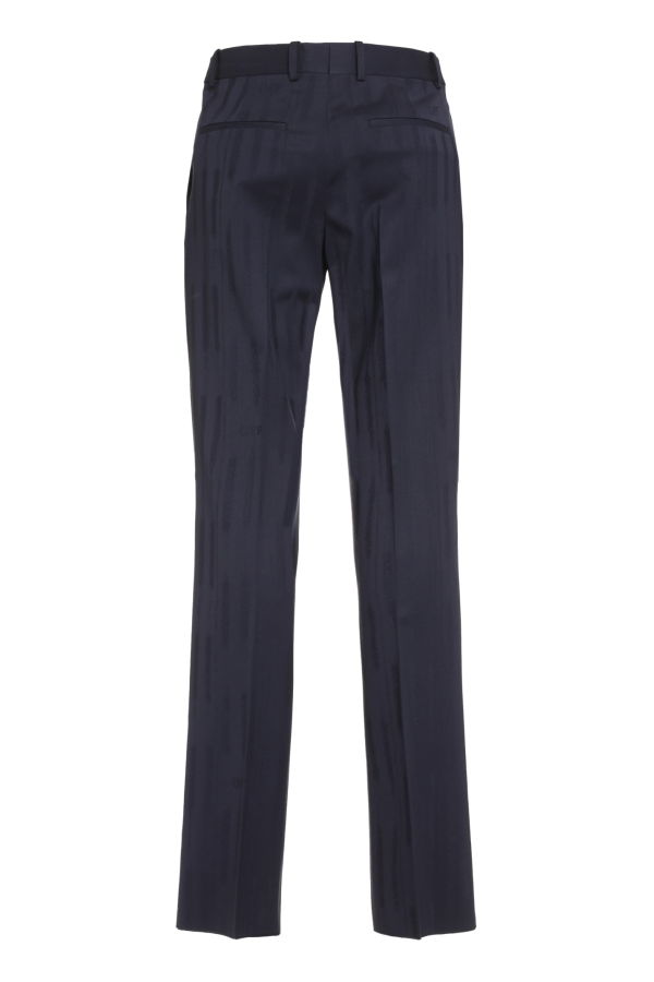 Off-White Slim Fit Tailored Trousers - Blue