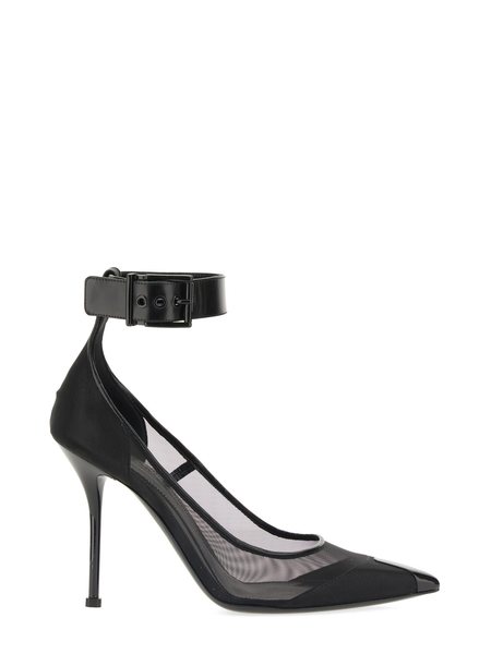 Alexander McQueen Revel Pumps - Silver | Garmentory