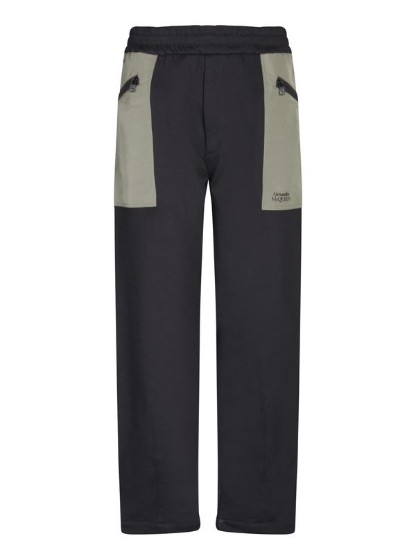 Alexander McQueen Utility Jogger Trousers - Deep Black