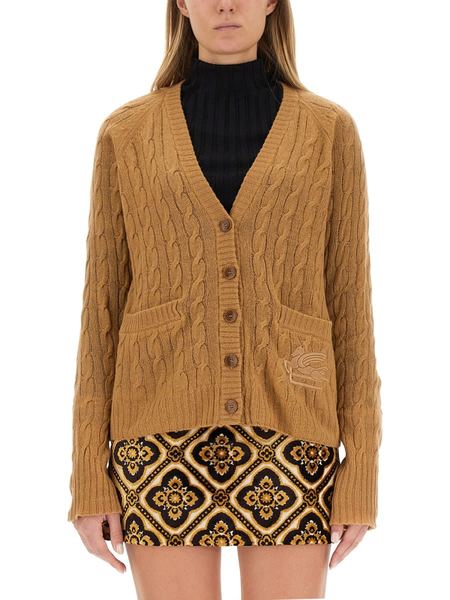 【送料&関税込】Etro Multicolor Wool Cardigan Etro Multicolor Wool Cardigan - Blue | Garmentory