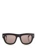Alexander McQueen Sunglasses With Spike Studs - Black Smoke - Thumbnail 1