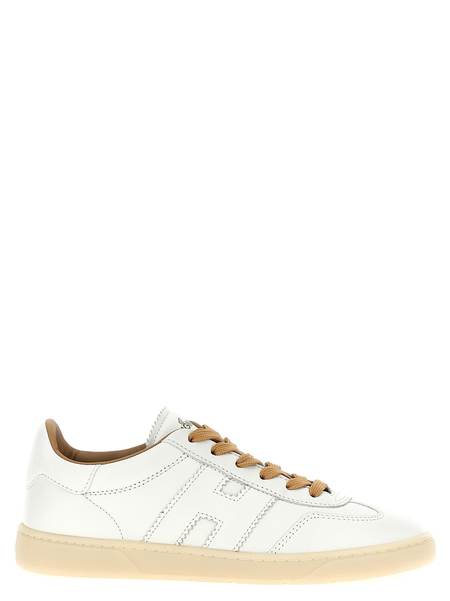 スニーカー Hogan Burgundy Suede Sneakers With Cream Accents Hogan Burgundy Suede Sneakers With Cream Accents | THE LIST