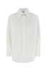 Alexander McQueen White Poplin Shirt - Optical White - Thumbnail 1