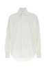 Alexander McQueen White Poplin Shirt - Opticalwhite - Thumbnail 1