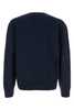 Alexander McQueen Melange Wool Blend Sweater - Navy Indigo - Thumbnail 2