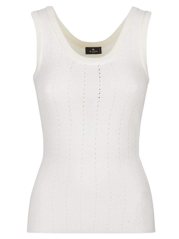 Etro Tank Top - Bianco