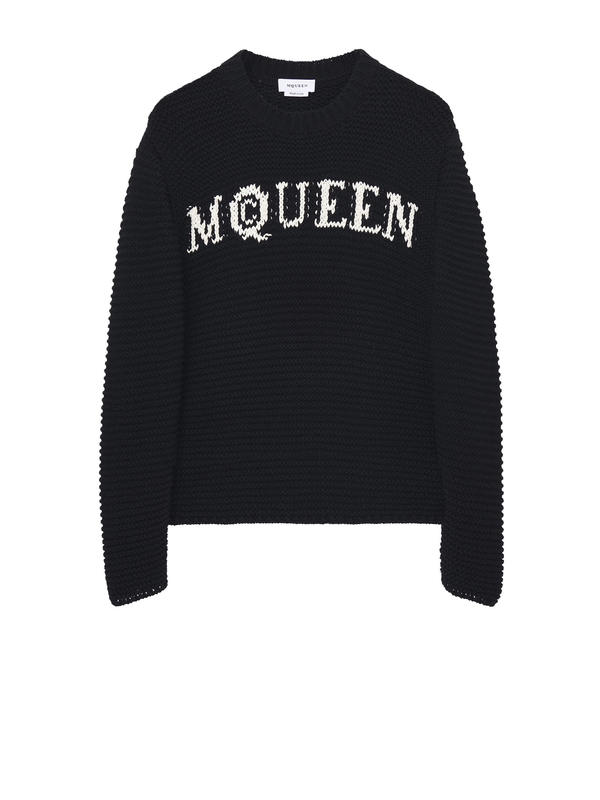 Alexander McQueen Sweater - Black/Ivory