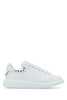 Alexander McQueen Leather Sneakers - Sneakers - White - Thumbnail 1