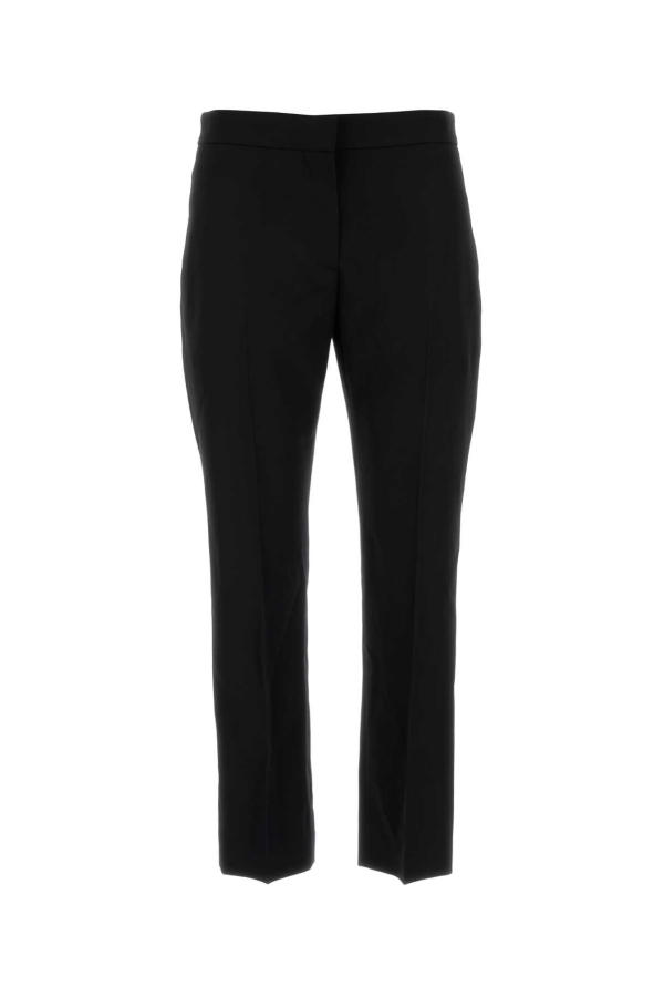 Alexander McQueen Black Wool Pant - Black