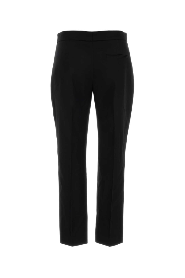 Alexander McQueen Black Wool Pant - Black