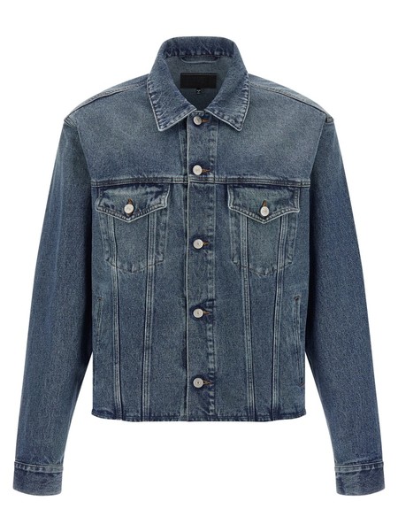 Maison Margiela Collarless Denim Jacket | Garmentory