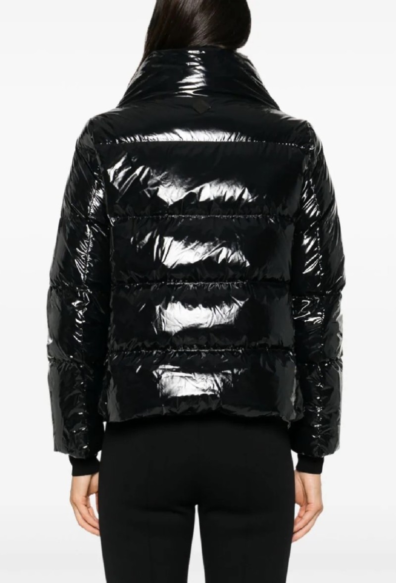 ブルゾン Herno Cropped Black Puffer Jacket Herno Cropped Puffer Jacket - Black | Garmentory